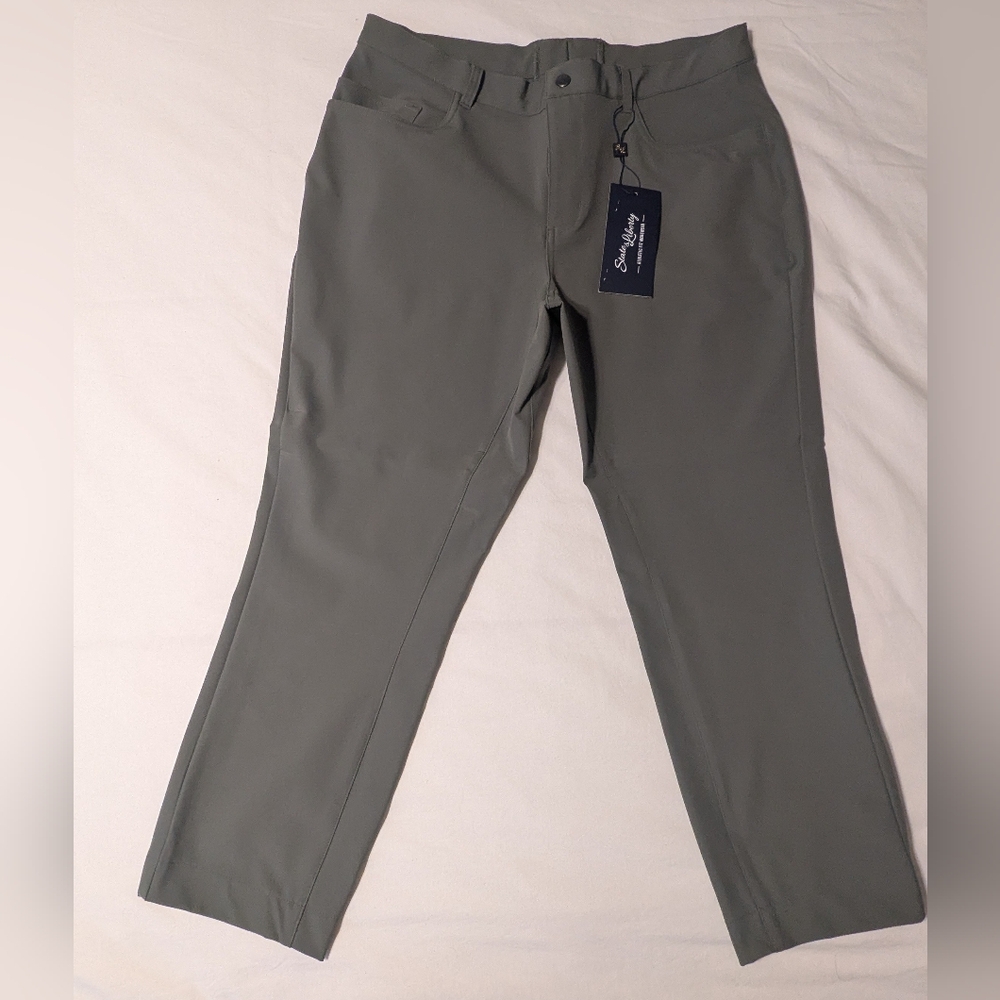 State & Liberty Tech Chino Green 38
